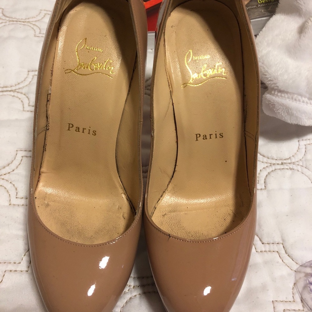 Nude Bianca Louboutin Heels